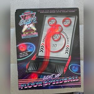 Light Up Floor Speedball Game - Black/Red